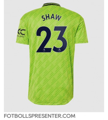 Manchester United Luke Shaw #23 Tredje Matchtröja 2022-23 Kortärmad